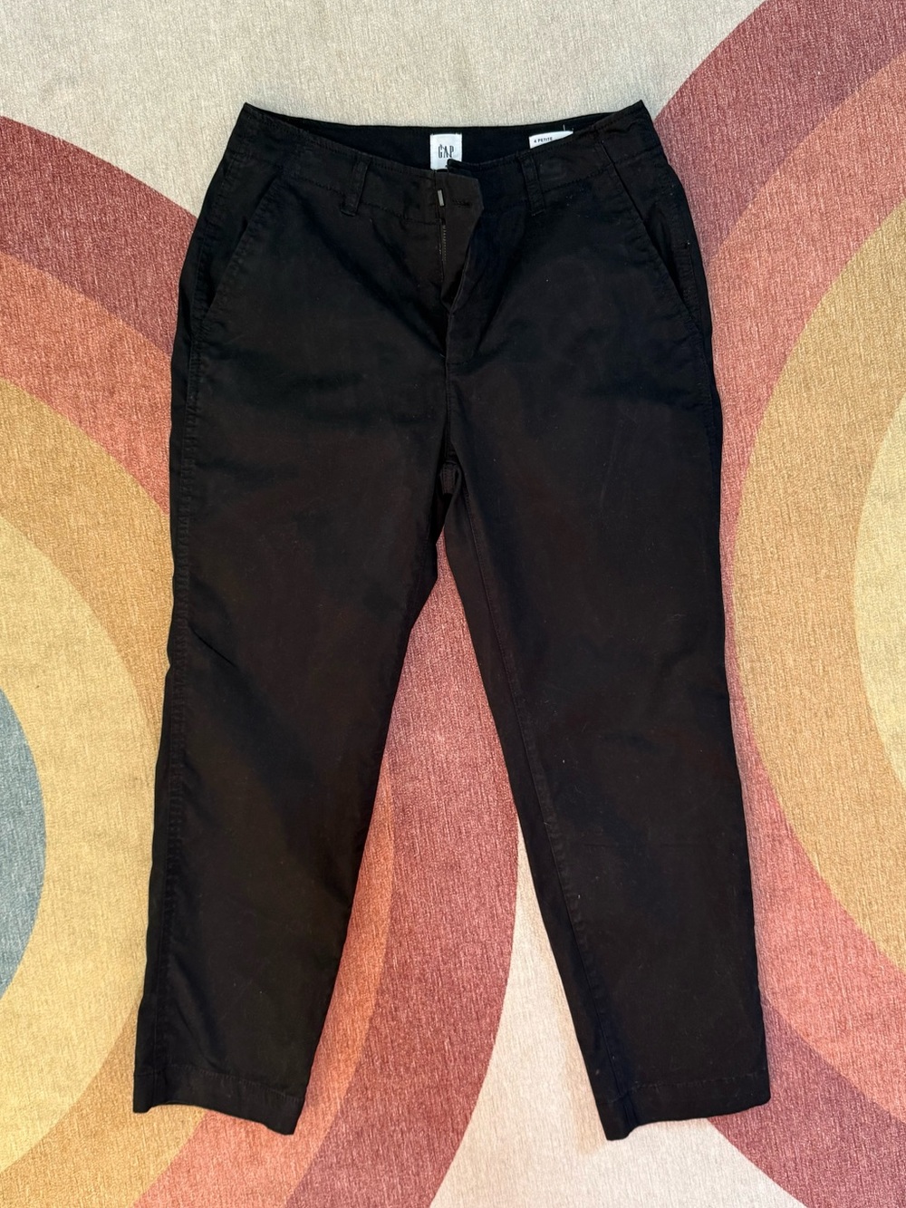 GAP Black Downtown Khaki Pants